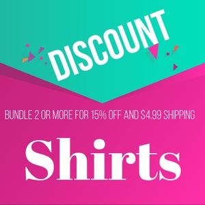 Bundle 2 or more for 15% off and $4.99 Shipping